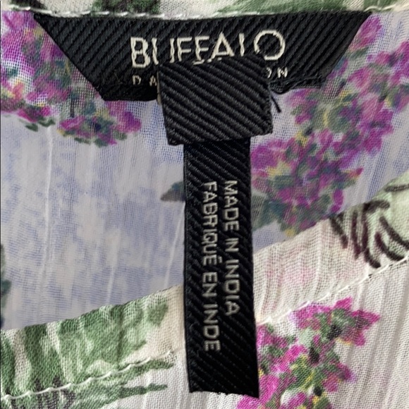 Flowy, transparent blouse by David Bitton - Picture 6 of 6